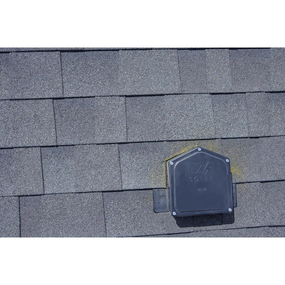 EZ Solar JB-1.2 Rooftop PV Junction Box- Asphalt Shingle